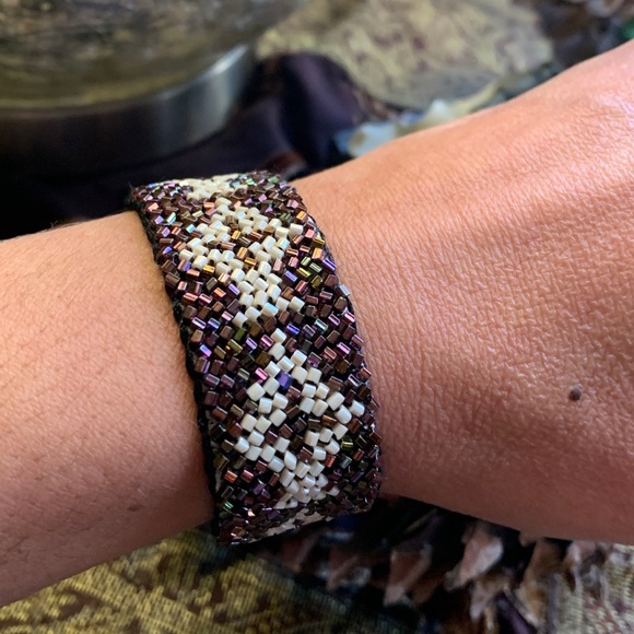 🇺🇸HANDMADE BEADED 7" hook Silk - Picture 3 of 7